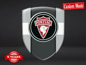 Pontiac Silicone Sticker Durable High Quality Professional